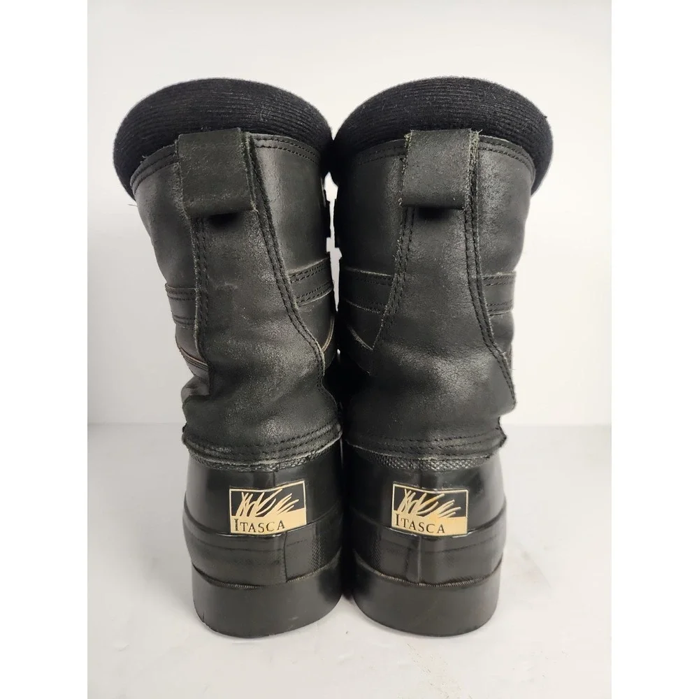 Vintage Itasca Men's Winter Snow Boots Size 11 Thinsulate Insulated Steel Shank